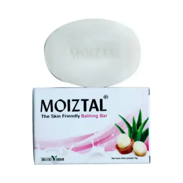 Moiztal Bathing Bar (1 Packet Of 75 gm Soap)