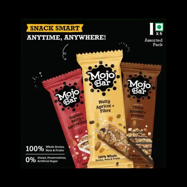 Mojo Bar Assorted (1 Box Of 6 bars)