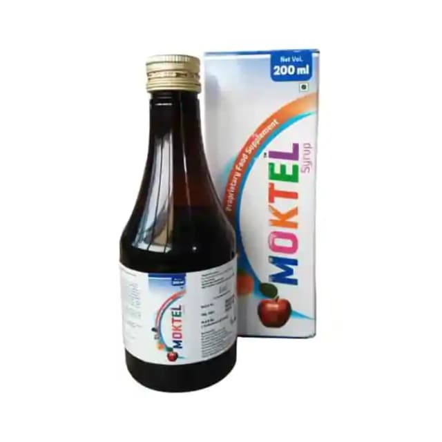 Moktel Syrup (1 Bottle of 200 ml Syrup)