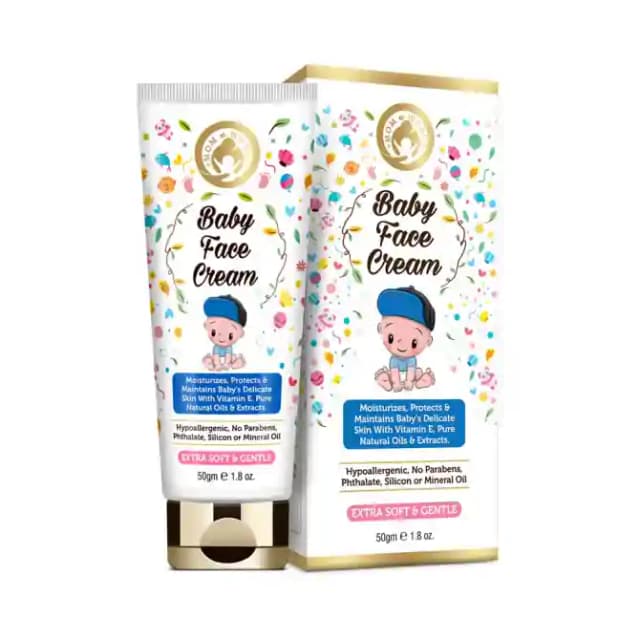 Mom & World Baby Face Cream (1 Tube Of 50 gm Cream)