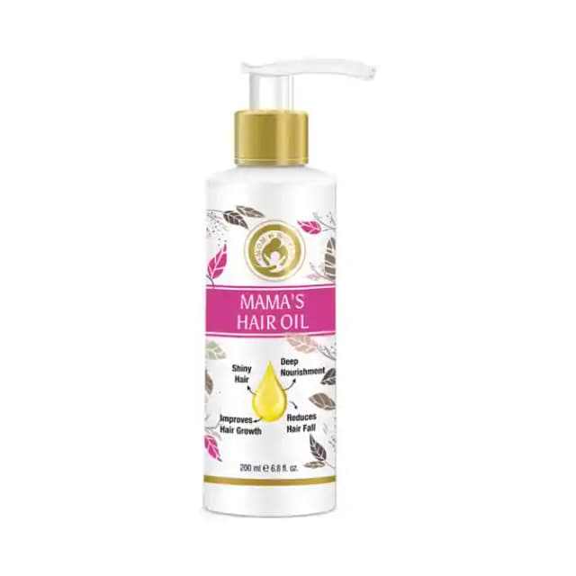 Mom & World Mamas Hair Oil (1 Bottle of 200 ml Oil)