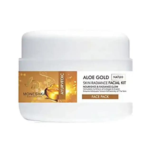 Moneshka Face Pack Aloe Gold (1 Jar Of 50 gm Face Pack)