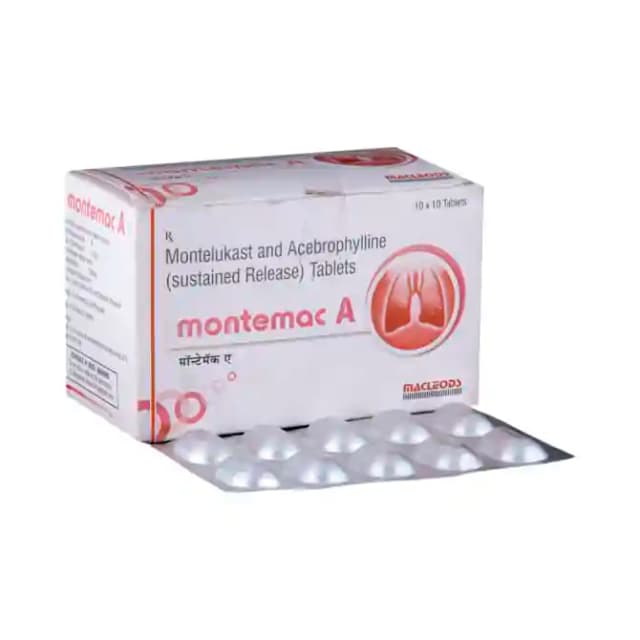 Montemac A (10 tablets in 1 strip)