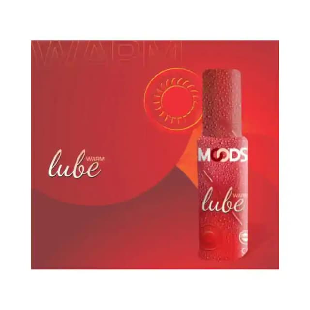 MOODS Lubricant Warm (1 Pump Bottle of 60 ml Liquid)