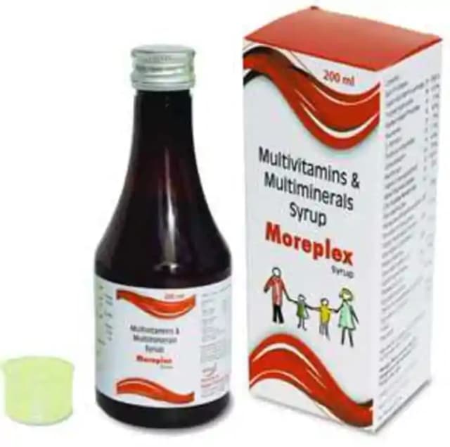 Moreplex Syrup (1 Bottle of 200 ml Syrup)