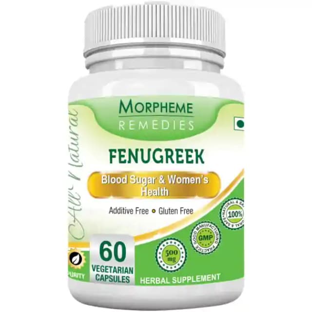 Morpheme Fenugreek (1 Bottle of 60 capsules)