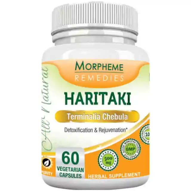 Morpheme Haritaki (1 Bottle of 60 capsules)