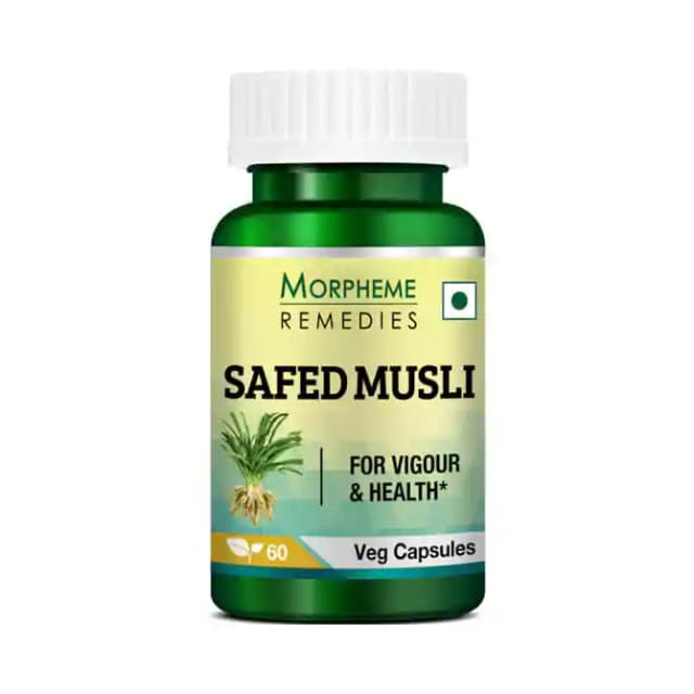 Morpheme Safed Musli (1 Bottle of 60 capsules)