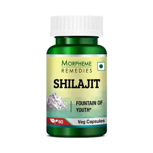 Morpheme Shilajit (1 Bottle of 60 capsules)
