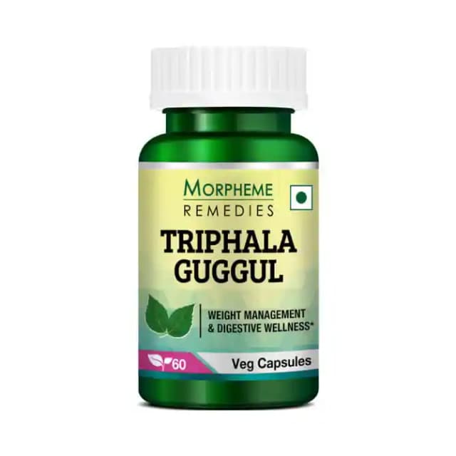 Morpheme Triphala Guggul (1 Bottle of 60 capsules)