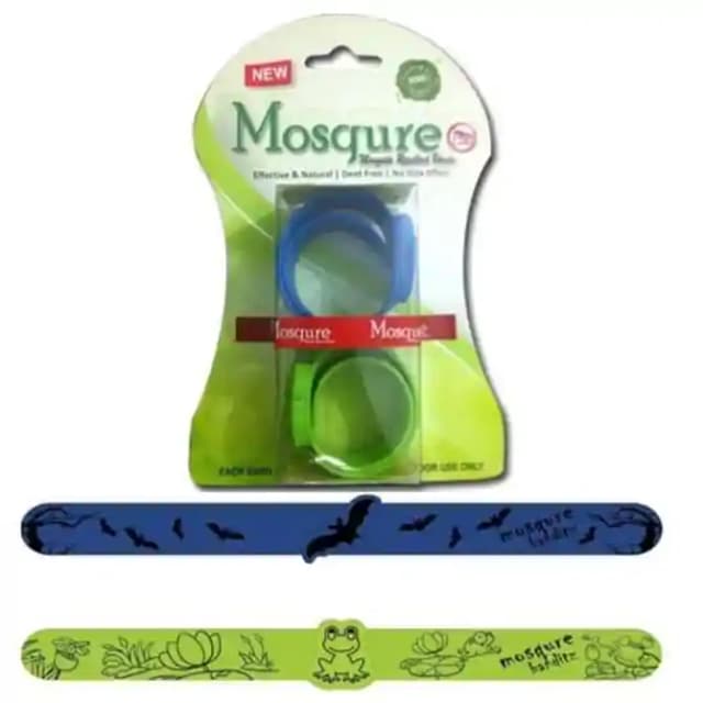 Mosqure Mosquito Repellent Band (1 Packet Of 2 bands)