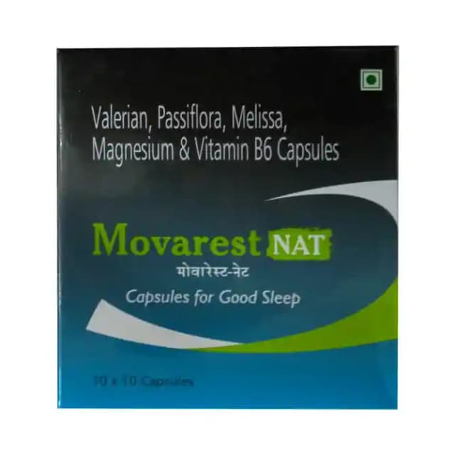 Movarest Nat (1 Strip Of 10 capsules)