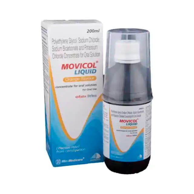 Movicol Liquid Orange (1 Bottle of 200 ml Liquid)