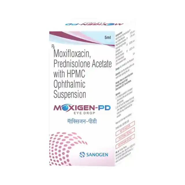 Moxigen PD Eye Drop (5 ml in 1 bottle)