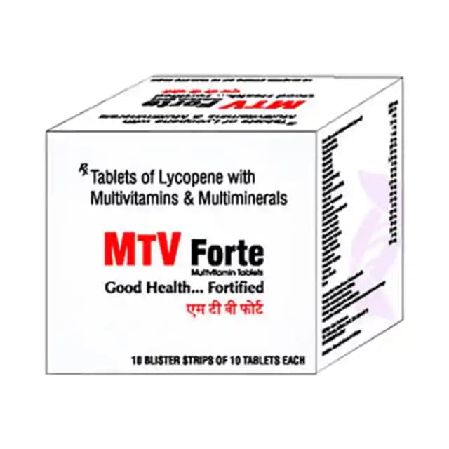 Mtv Forte (1 Strip Of 10 tablets)