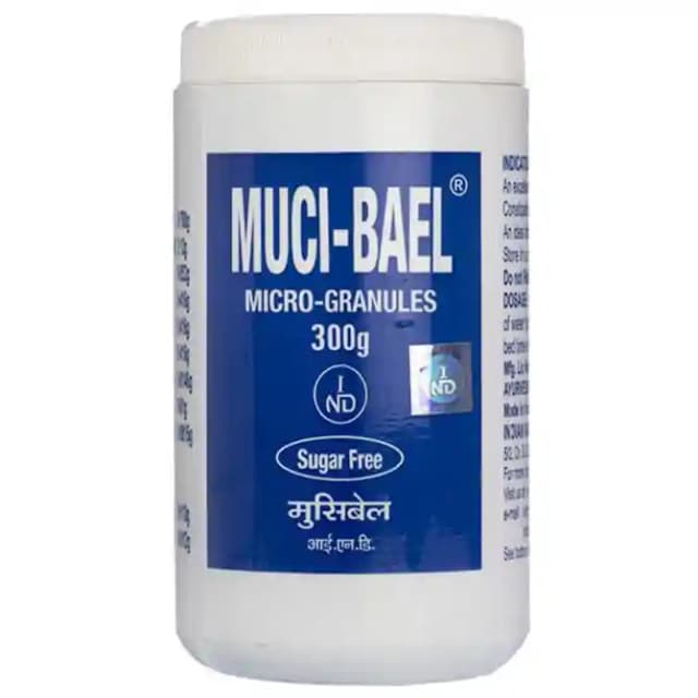 Muci Bael Micro Granules Large (1 Bottle of 300 gm Powder)
