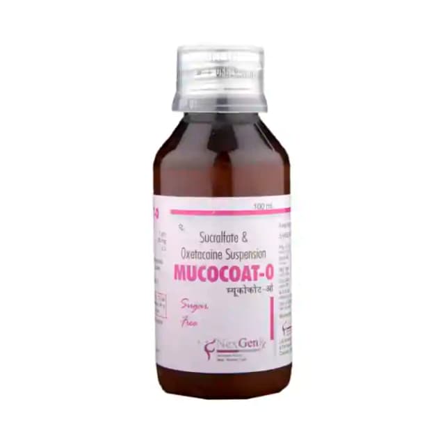 Mucocoat O Suspension Sugar Free (100 ml in 1 bottle)