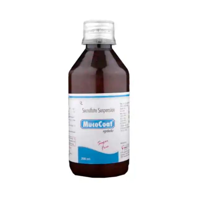 Mucocoat Suspension Sugar Free (200 ml in 1 bottle)