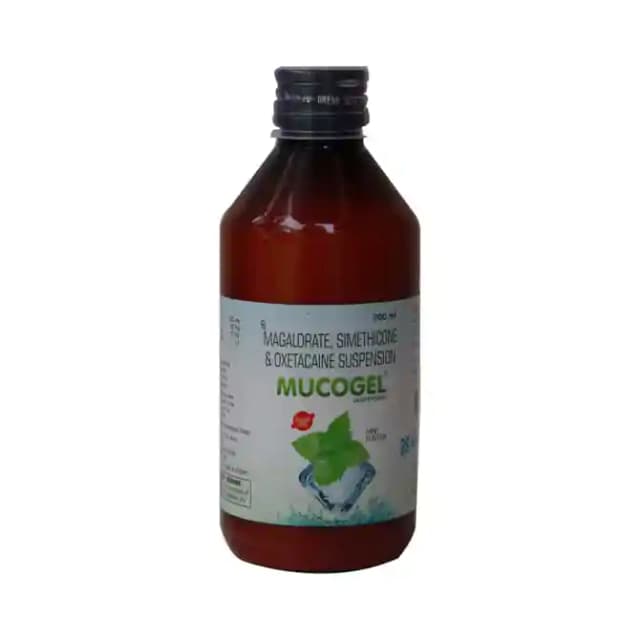 Mucogel Suspension Mint (200 ml in 1 bottle)