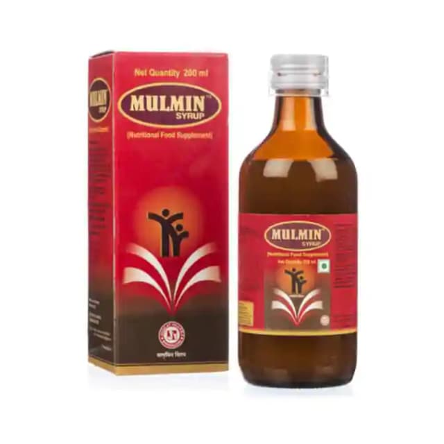 Mulmin Syrup (1 Bottle of 200 ml Syrup)
