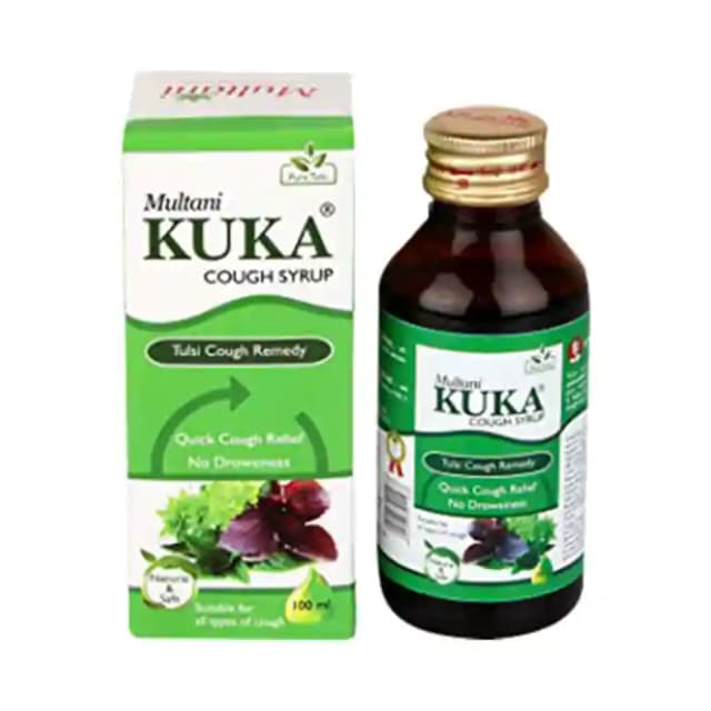 Multani Kuka Cough Syrup (1 Bottle of 100 ml Syrup)