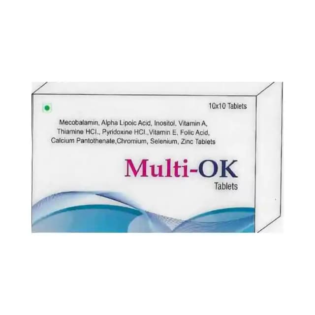 Multi Ok (1 Strip Of 10 tablets)