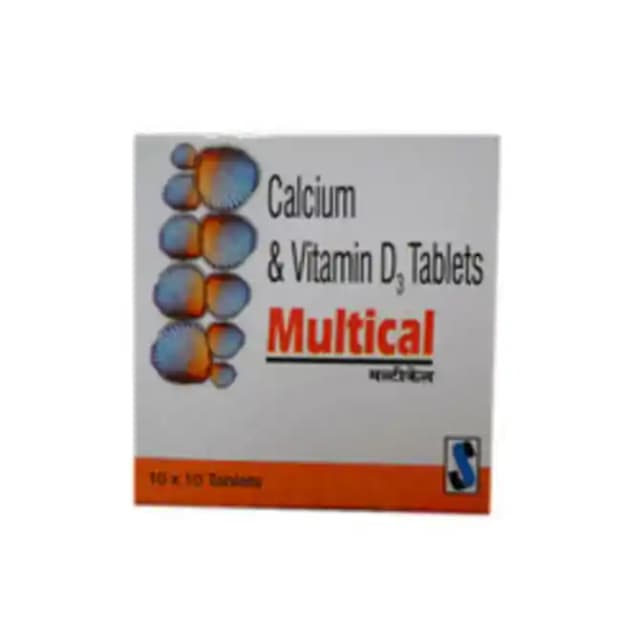 Multical (1 Strip Of 10 tablets)