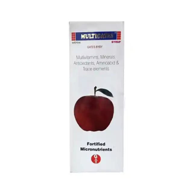 Multigates Syrup (1 Bottle of 200 ml Syrup)