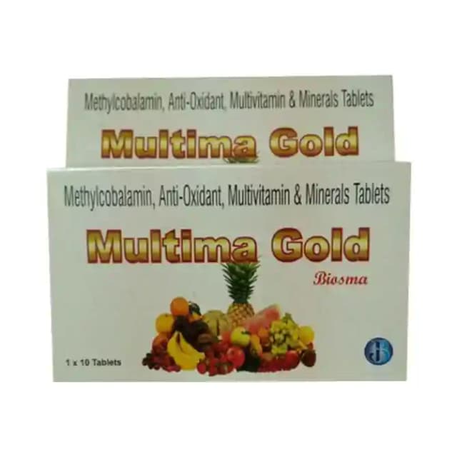 Multima Gold (1 Strip Of 10 tablets)