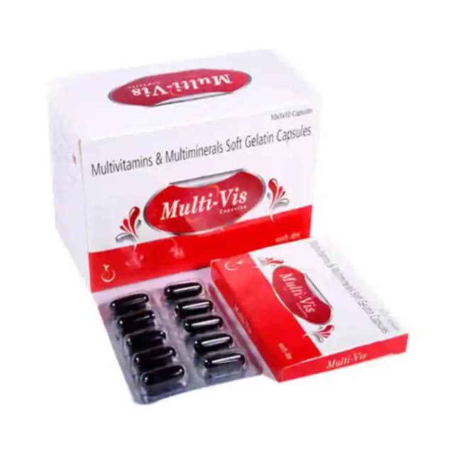 Multivis Soft Gelatin (1 Strip Of 10 soft gelatin capsules)