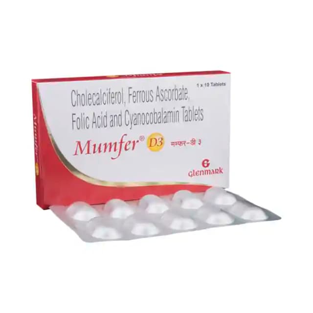 Mumfer D3 (1 Strip Of 10 tablets)