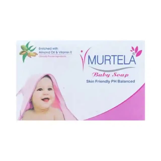Murtela Baby Soap (1 Box Of 75 gm Soap)