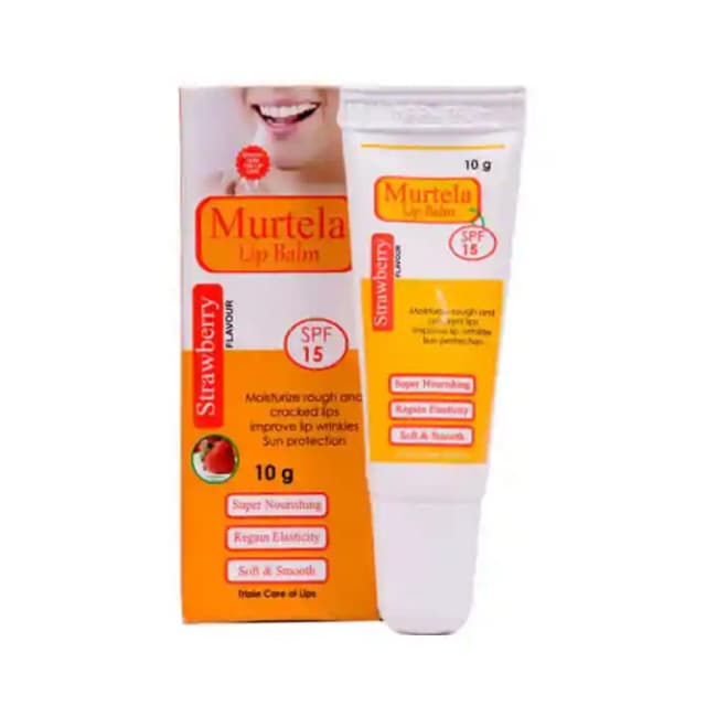 Murtela Lip Balm SPF 15 (1 Tube Of 10 gm Balm)