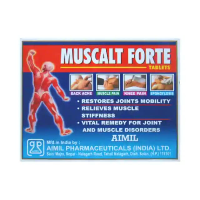 Muscalt Forte (1 Strip Of 30 tablets)