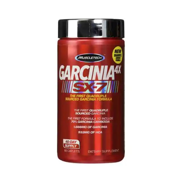 Muscletech Garcinia 4X SX 7 Caplet (1 Bottle of 80 caplets)