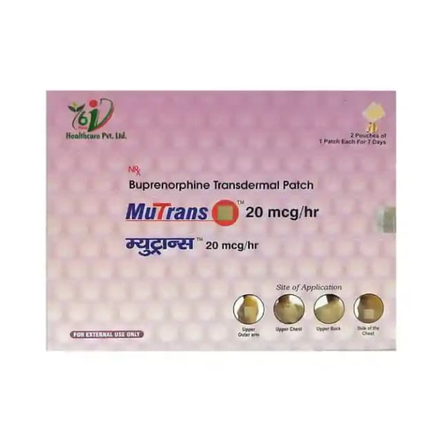 Mutrans 20mcg/hr Transdermal Patch