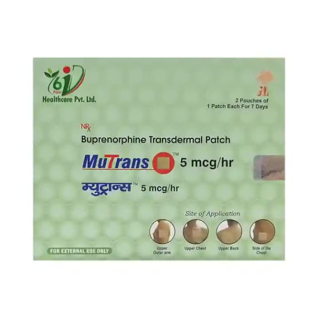 Mutrans 5mcg/hr Transdermal Patch
