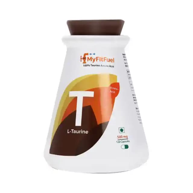 My FitFuel L Taurine 500mg (1 Bottle of 120 capsules)