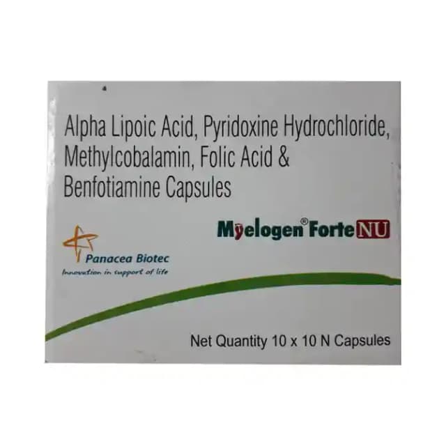 Myelogen Forte NU (1 Strip Of 10 capsules)