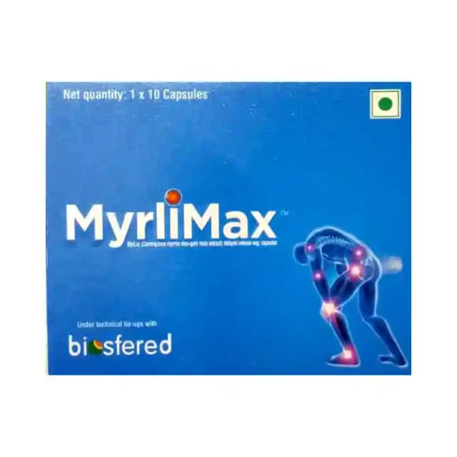 Myrlimax Veg (1 Strip Of 10 Capsule DR)