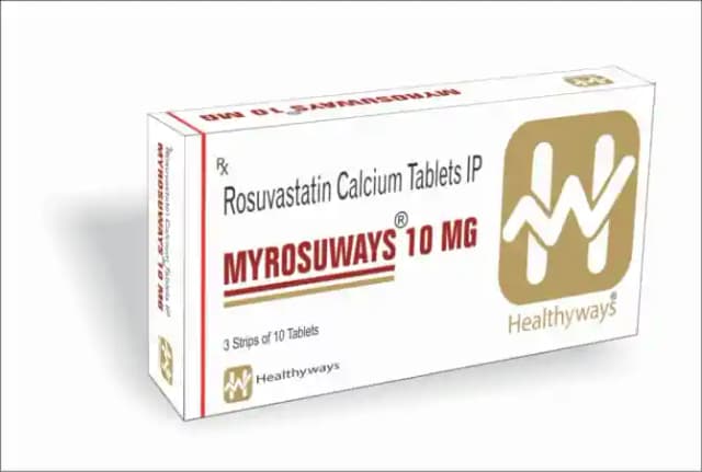 Myrosuways 10mg (10 tablets in 1 strip)