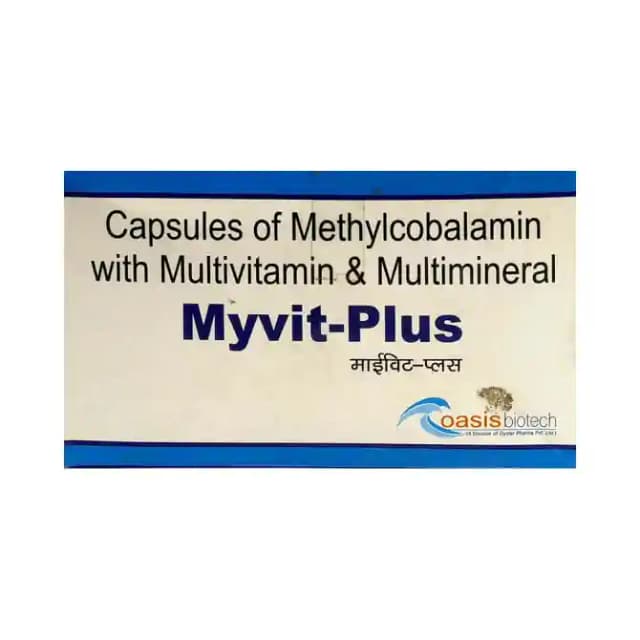 Myvit Plus (1 Strip Of 10 capsules)