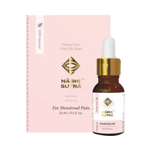 Nabhi Sutra Oil for Menstrual Pain (1 Bottle of 15 ml Oil)