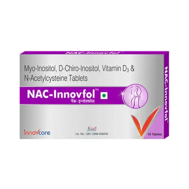 Nac Innovfol (1 Strip Of 10 tablets)