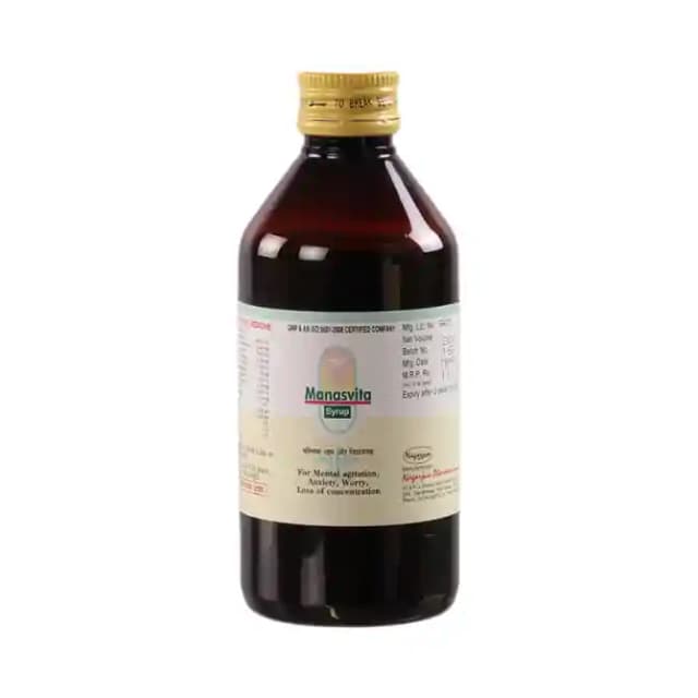Nagarjun Manasvita Syrup (1 Bottle of 200 ml Syrup)