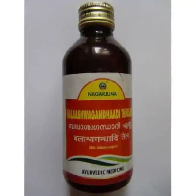 Nagarjuna Balaashwagandhaadi Thailam (1 Bottle of 200 ml Oil)