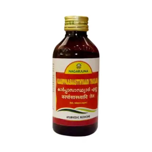 Nagarjuna Kaarpaasaasthyaadi Thailam (1 Bottle of 200 ml Oil)