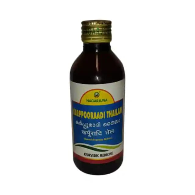 Nagarjuna Karppooraadi Thailam (1 Bottle of 200 ml Oil)