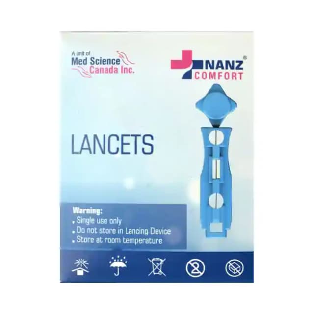 Nanz Comfort Lancets (1 Box Of 100 lancets)