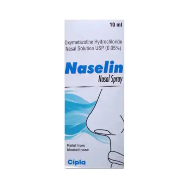 Naselin Nasal Spray (1 Bottle of 10 ml Nasal Spray)